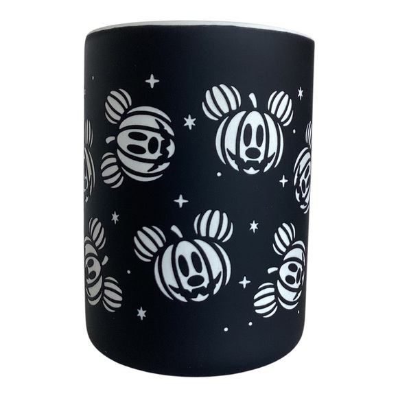 Disney 2024 Mickey Mouse Halloween Pumpkin Jack-O-Lantern Head Mug Black White - Picture 8 of 14